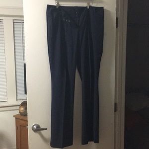 The Limited Navy Blue Slacks 14 L